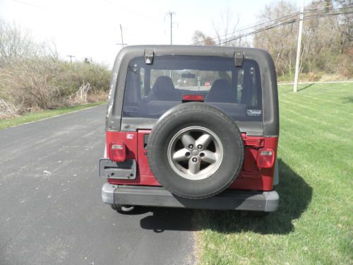 ***Jeep Wrangler 4x4 - 5 Speed Manual!! A/C - 4/15 PA Inspection***BEST BUY***, image 28