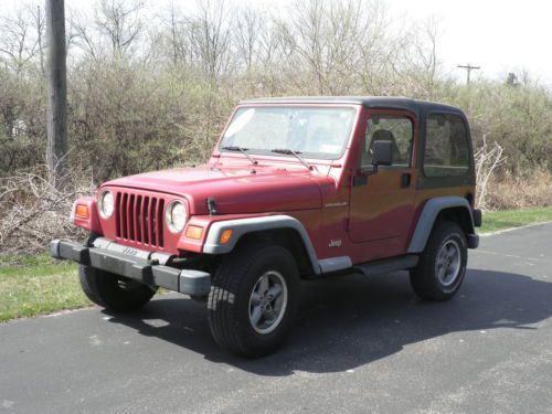***Jeep Wrangler 4x4 - 5 Speed Manual!! A/C - 4/15 PA Inspection***BEST BUY***, image 57