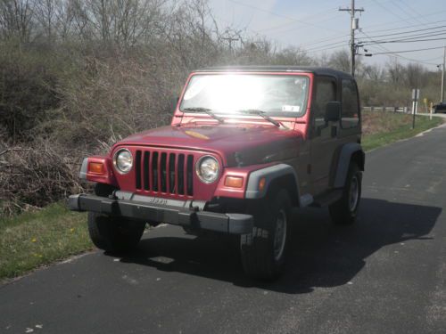 ***Jeep Wrangler 4x4 - 5 Speed Manual!! A/C - 4/15 PA Inspection***BEST BUY***, image 58