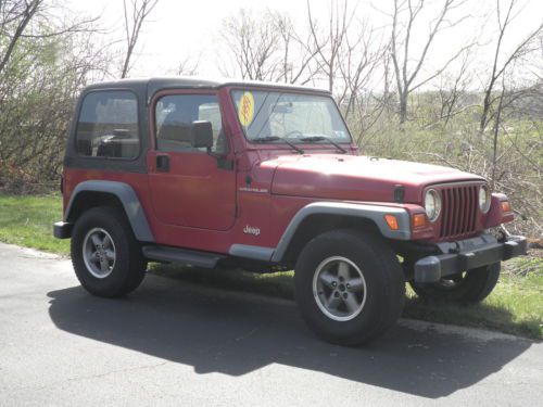 ***Jeep Wrangler 4x4 - 5 Speed Manual!! A/C - 4/15 PA Inspection***BEST BUY***, image 72