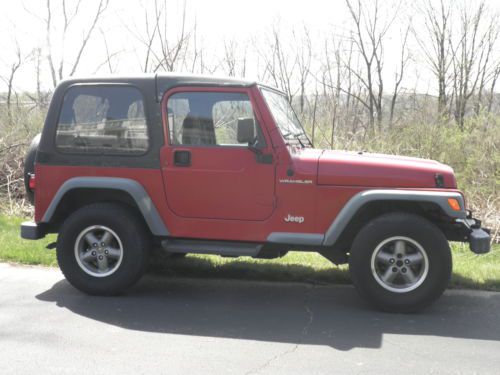 ***Jeep Wrangler 4x4 - 5 Speed Manual!! A/C - 4/15 PA Inspection***BEST BUY***, image 74
