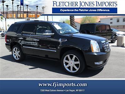 2010 cadillac escalade chrome 22&#034; wheels rear entertainment all wheel drive v8