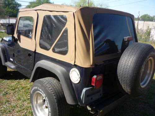 1997 Jeep Wrangler SE Sport Utility 2-Door 2.5L, US $4,100.00, image 4