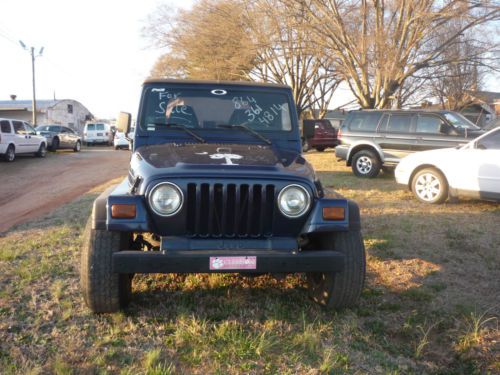1997 Jeep Wrangler SE Sport Utility 2-Door 2.5L, US $4,100.00, image 6