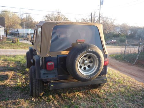 1997 Jeep Wrangler SE Sport Utility 2-Door 2.5L, US $4,100.00, image 8