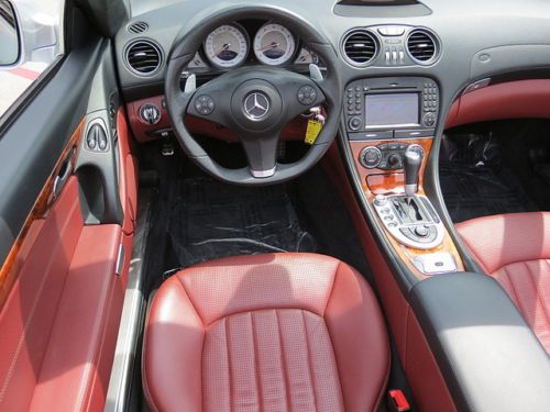 Leather NAV SL-Class SL63 AMG Roadster 2D Silver Automatic 7-Spd w/Overdrive &, US $67,995.00, image 19