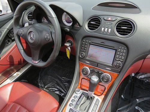 Leather NAV SL-Class SL63 AMG Roadster 2D Silver Automatic 7-Spd w/Overdrive &, US $67,995.00, image 24