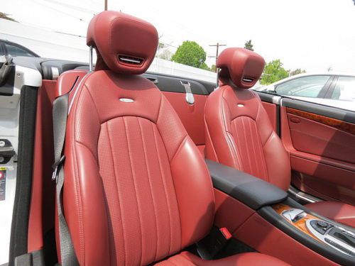 Leather NAV SL-Class SL63 AMG Roadster 2D Silver Automatic 7-Spd w/Overdrive &, US $67,995.00, image 25