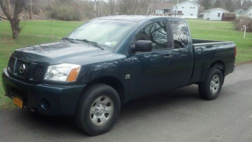 2004 nissan titan xe ||| 4wd ||| ex cab ||| 5.6l ||| auto