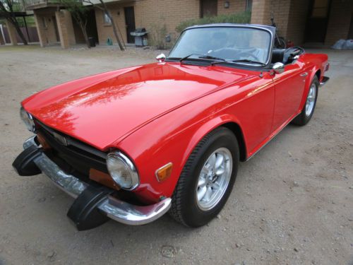 1974 triumph tr6 convertible 2-door 2.5l