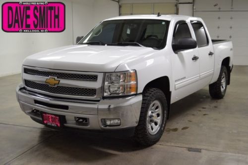 12 chevy silverado 1500 lt 4x4 crew cab auto cloth seats short box remote start