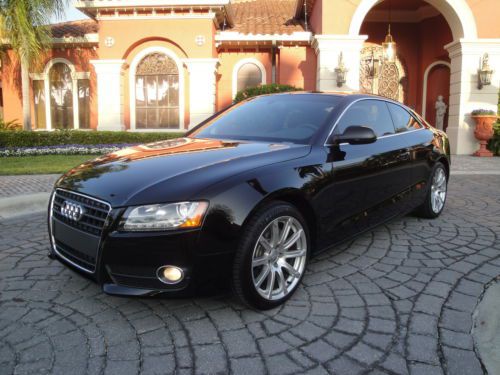 2011 audi a5 premium plus, 6-speed manual, navigation; camera; orange interior