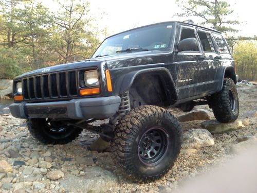 2000 jeep cherokee sport 4 door 4.0l 4.5&#034; lift