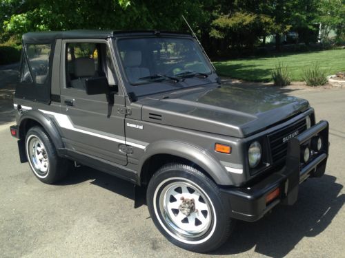 1987 suzuki samurai 4x4    - a must see - 100 % rust free california vehicle