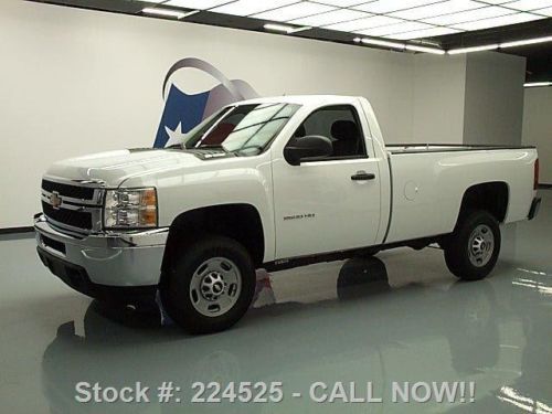 2013 chevy silverado 2500hd reg cab long bed 12k miles texas direct auto