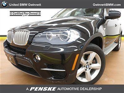 Xdrive50i low miles 4 dr suv automatic gasoline 4.4l 8 cyl engine black