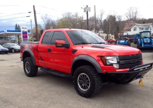 2010 ford f-150 svt raptor extended cab pickup 4-door 5.4l