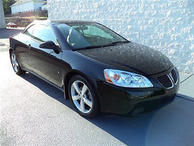 Pontiac g6 gt convertible 2 dr automatic gasoline 3.9l v6 sfi black