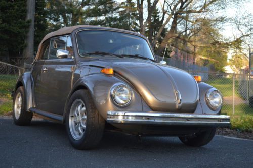 1978 volkswagen super beetle karmann  convertible