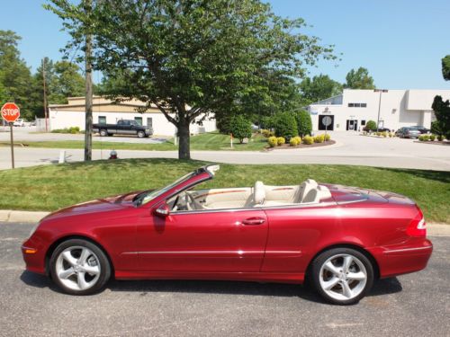 2005 MERCEDES CLK320 CABRIO - LOOKS/RUNS/DRIVES BEAUTIFUL! CLEAN! LOW RESERVE!, image 2