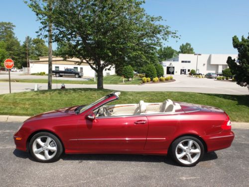 2005 MERCEDES CLK320 CABRIO - LOOKS/RUNS/DRIVES BEAUTIFUL! CLEAN! LOW RESERVE!, image 4