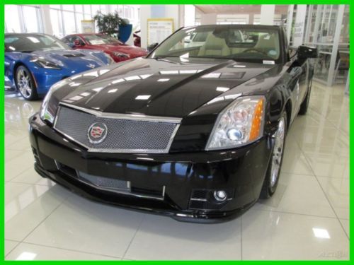 09 black raven 4.6l v8 platinum xlr convertible *heated leather seats *head-up