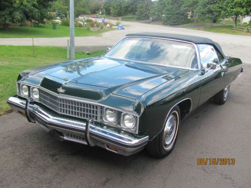 1973 chevrolet caprice classic convertible