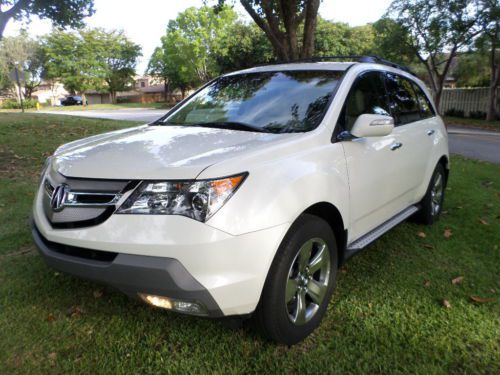 Sport, pearl white/tan leather, navigation, rear camera, factory entertainment