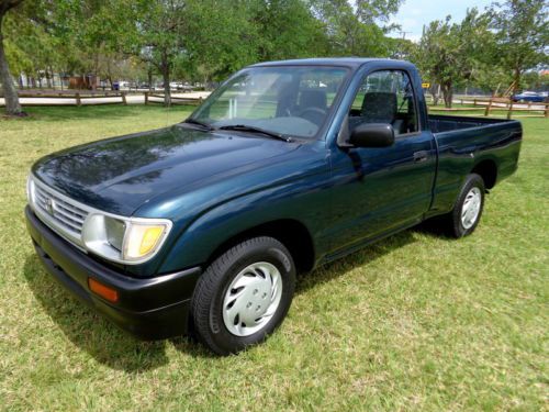 Florida 96 tacoma p/u truck clean carfax 2.4l 4-cyl autom. export ! no reserve !