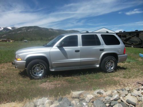 2002 dodge durango 4 x 4 slt