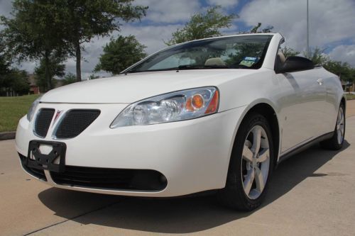 2007 pontiac g6 hard top convertible,clean title,rust free