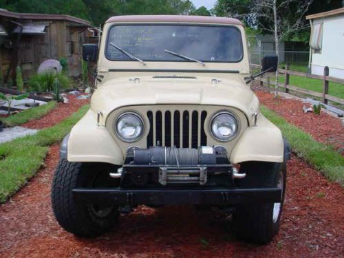 A ine cj 7 with the 304 4 speed a/c pwr steer/bks 66 k pristine !! 4x4  hurry !!