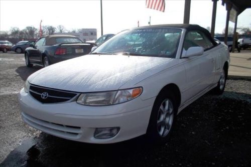 2001 toyota camry solara se v6 auto convertible