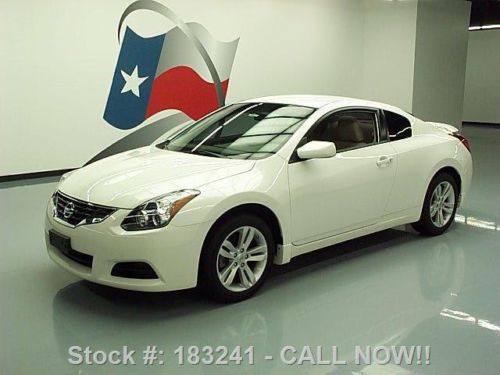 2012 nissan altima 2.5 s coupe auto alloy wheels 35k mi texas direct auto