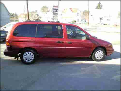 1998 Ford windstar minivan gas mileage