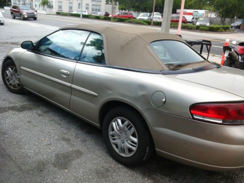 2004 chrysler sebring base convertible 2-door 2.4l