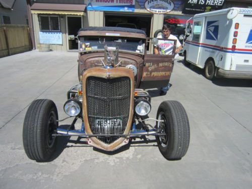 1930 Ford Rat Rod Pick-Up, Hot Rod V8, image 2