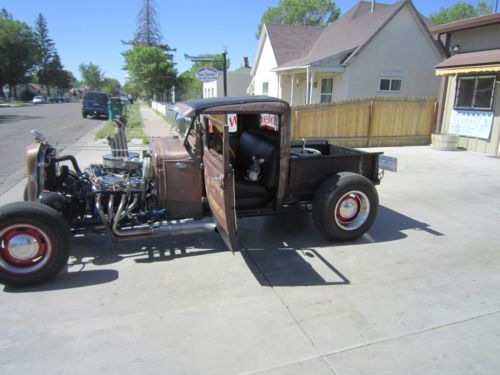 1930 Ford Rat Rod Pick-Up, Hot Rod V8, image 12