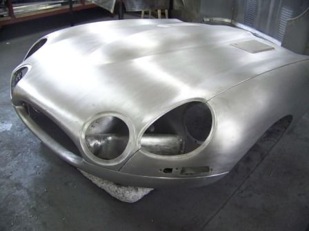 Front aluminum bonnet