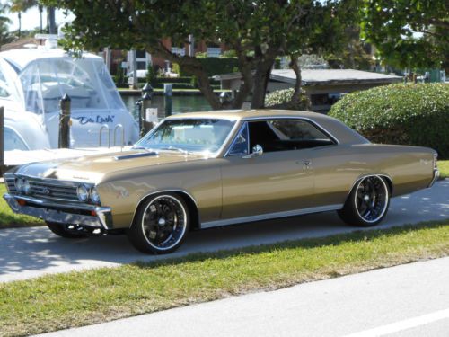 1967 chevrolet chevelle ss resto mod 427 frame off restoration immaculate