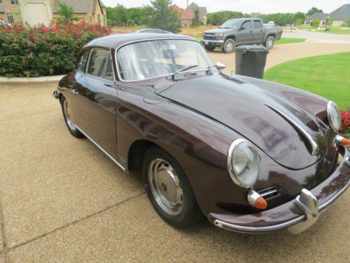 1962 porsche 356 karmann notchback with super 90 engine