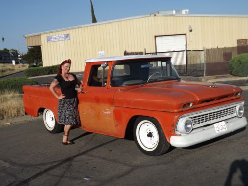 1963 c10 pick up truck hot rat rod chopper bobber hauler