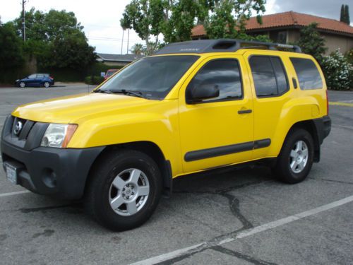 2005 nissan xterra se sport utility 4-door 4.0l -  clean car fax