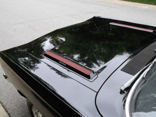 VERY RARE 1969 Plymouth Roadrunner X9 Black W1 interior 4-Speed W@W, image 9