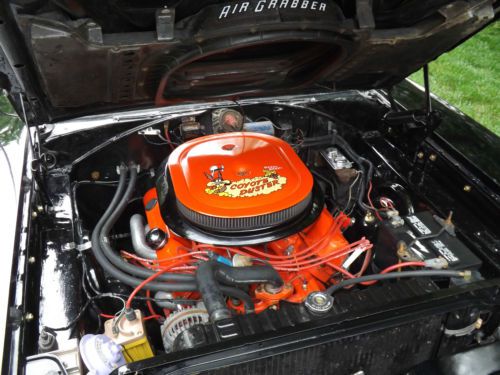 VERY RARE 1969 Plymouth Roadrunner X9 Black W1 interior 4-Speed W@W, image 22