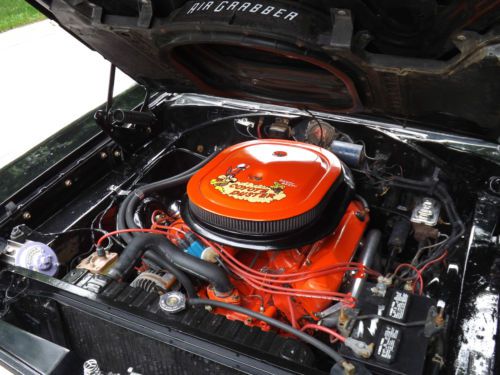 VERY RARE 1969 Plymouth Roadrunner X9 Black W1 interior 4-Speed W@W, image 23