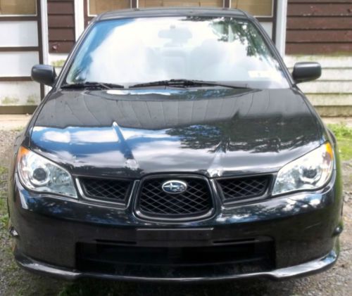 2007 subaru impreza 2.5i sedan 4-door 2.5l