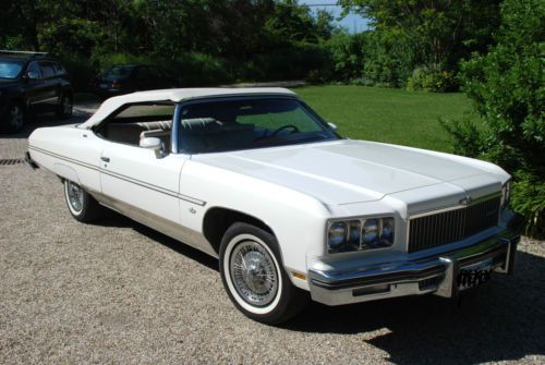 1975 chevrolet caprice classic convertible