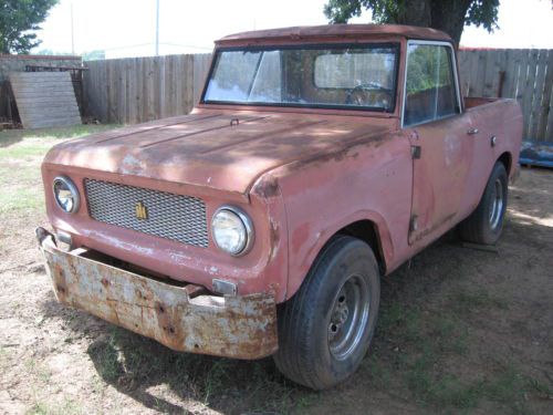 1963 international scout pickup convertible