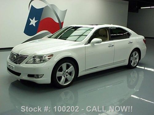 2010 lexus ls460 comfort sunroof nav rearview cam 36k texas direct auto